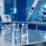 How research peptides are reconstituted and stored — Amino Lab research article illustration